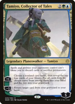 Tamiyo, Collector of Tales 「PWAR/220p」「EN」