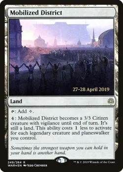 Mobilized District 「PWAR/249s」「EN」