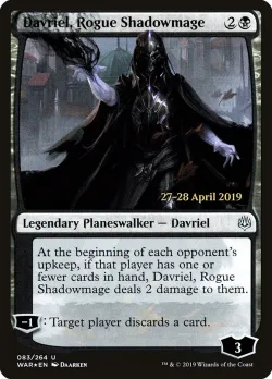 Davriel, Rogue Shadowmage #83s · Magic: The Gathering