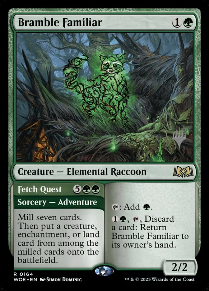 Bramble Familiar // Fetch Quest 「PWOE/164p」「EN」