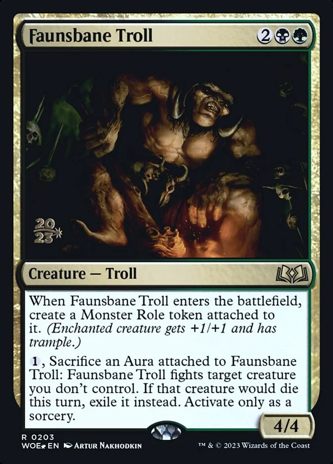 Faunsbane Troll 「PWOE/203s」「EN」