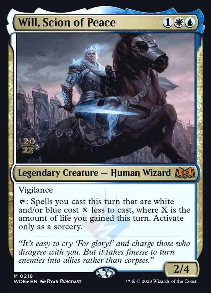Will, Scion of Peace 「PWOE/218s」「EN」