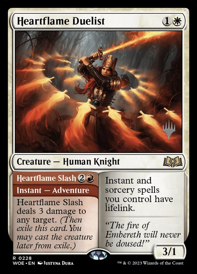 Heartflame Duelist // Heartflame Slash 「PWOE/228p」「EN」