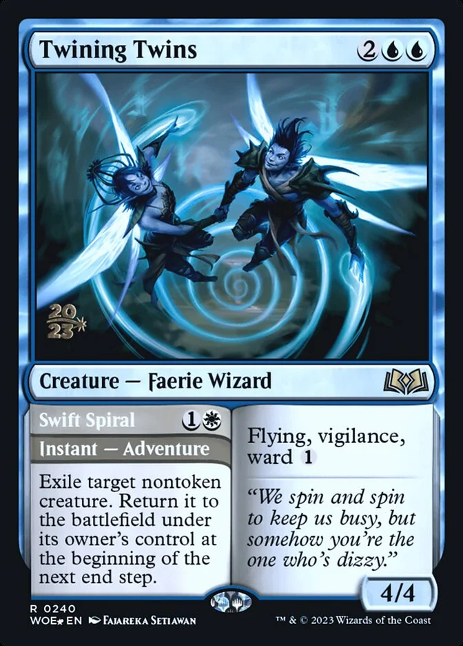 Twining Twins // Swift Spiral 「PWOE/240s」「EN」