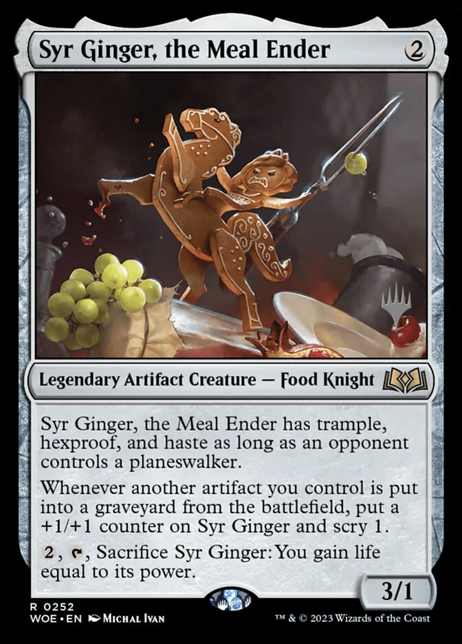 Syr Ginger, the Meal Ender 「PWOE/252p」「EN」