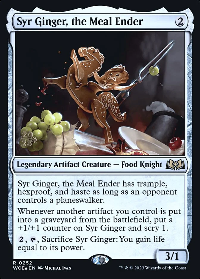Syr Ginger, the Meal Ender 「PWOE/252s」「EN」