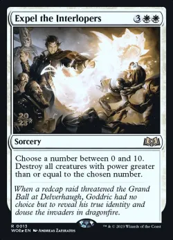Expel the Interlopers #13s · Magic: The Gathering