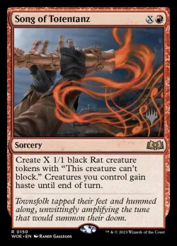 Song of Totentanz #150p · Magic: The Gathering