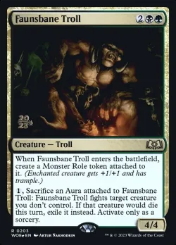 Faunsbane Troll #203s · Magic: The Gathering