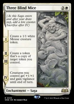 Three Blind Mice #35p · Magic: The Gathering