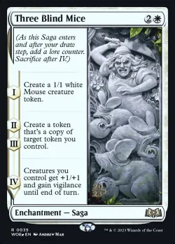 Three Blind Mice #35s · Magic: The Gathering
