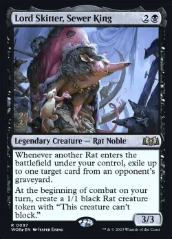 Lord Skitter, Sewer King #97s · Magic: The Gathering