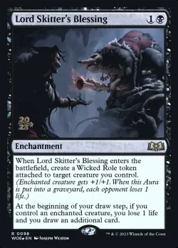 Lord Skitter's Blessing #98s · Magic: The Gathering