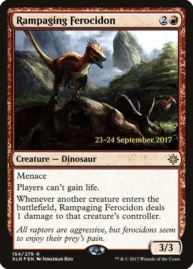 Rampaging Ferocidon 「PXLN/154s」「EN」