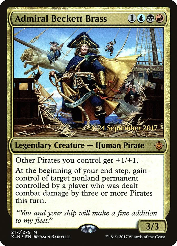 Admiral Beckett Brass 「PXLN/217s」「EN」