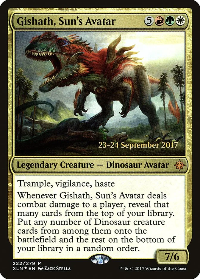 Gishath, Sun's Avatar 「PXLN/222s」「EN」