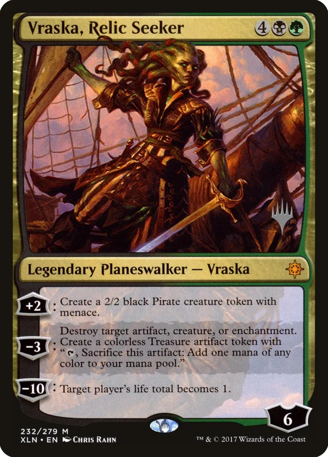 Vraska, Relic Seeker 「PXLN/232p」「EN」
