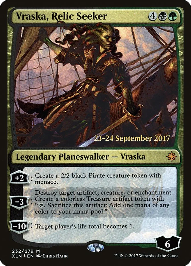 Vraska, Relic Seeker 「PXLN/232s」「EN」