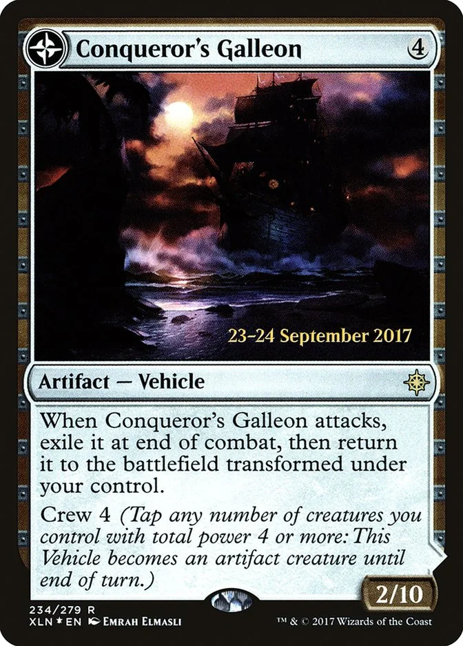 Conqueror's Galleon // Conqueror's Foothold 「PXLN/234s」「EN」
