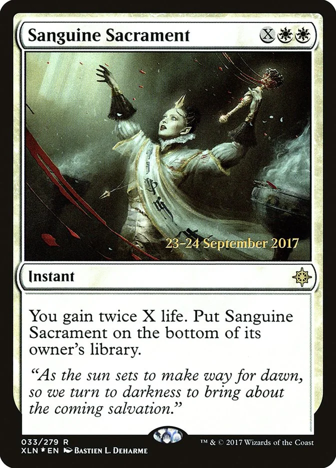Sanguine Sacrament 「PXLN/33s」「EN」