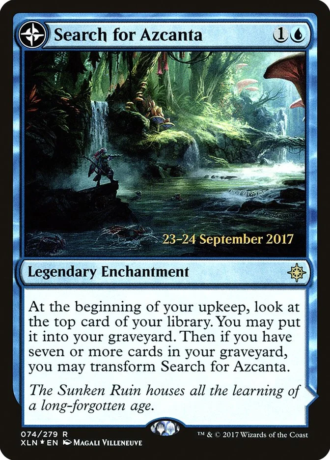 Search for Azcanta // Azcanta, the Sunken Ruin 「PXLN/74s」「EN」