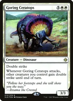 Goring Ceratops #13s · Magic: The Gathering