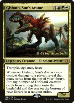 Gishath, Sun's Avatar 「PXLN/222s」「EN」