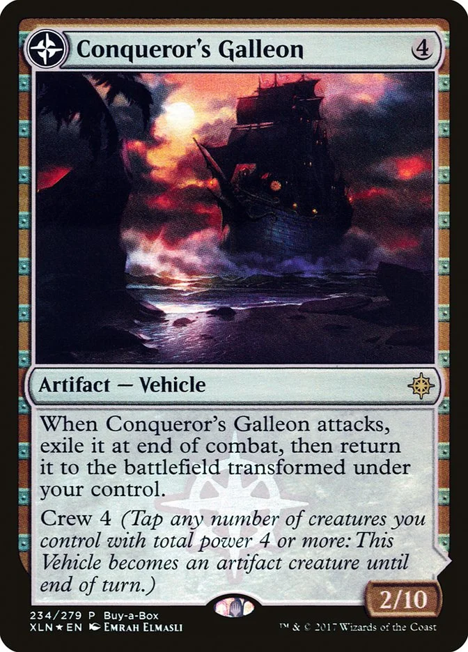 Conqueror's Galleon // Conqueror's Foothold 「PXTC/234」「EN」