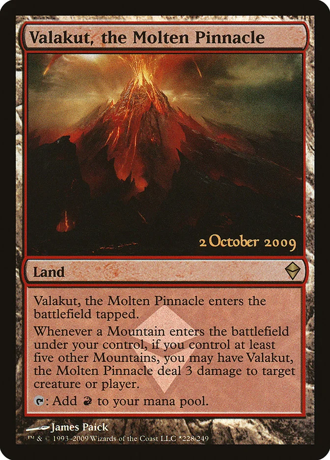 Valakut, the Molten Pinnacle 「PZEN/228★」「EN」