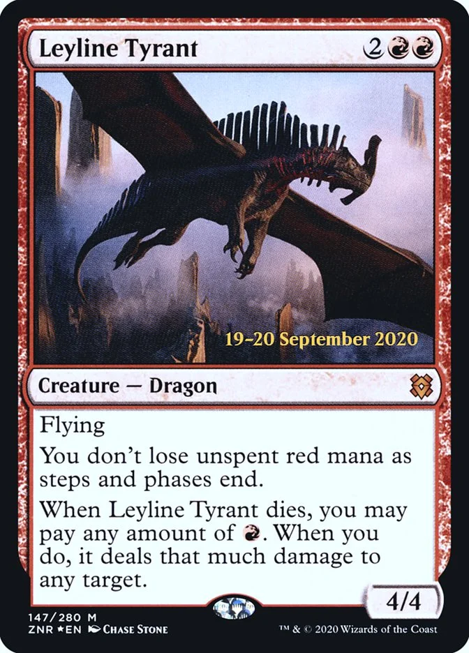 Leyline Tyrant 「PZNR/147s」「EN」