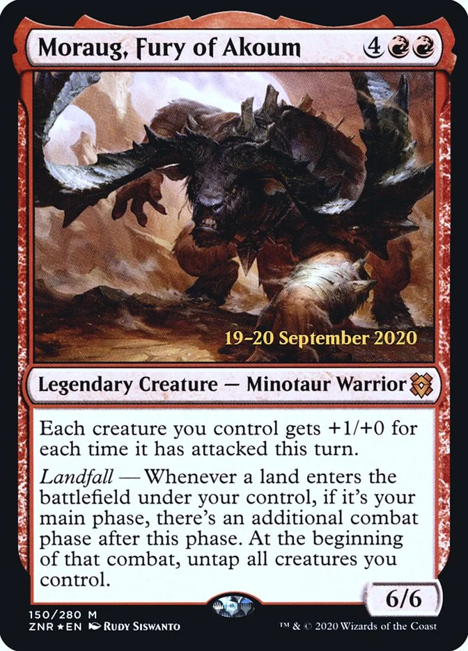 Moraug, Fury of Akoum 「PZNR/150s」「EN」