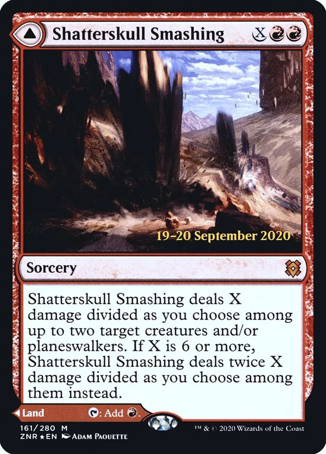 Shatterskull Smashing // Shatterskull, the Hammer Pass 「PZNR/161s」「EN」