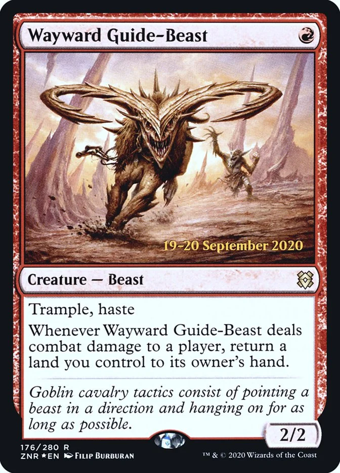 Wayward Guide-Beast 「PZNR/176s」「EN」