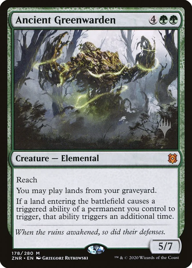Ancient Greenwarden 「PZNR/178p」「EN」