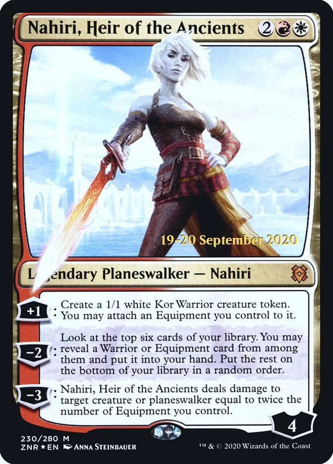 Nahiri, Heir of the Ancients 「PZNR/230s」「EN」