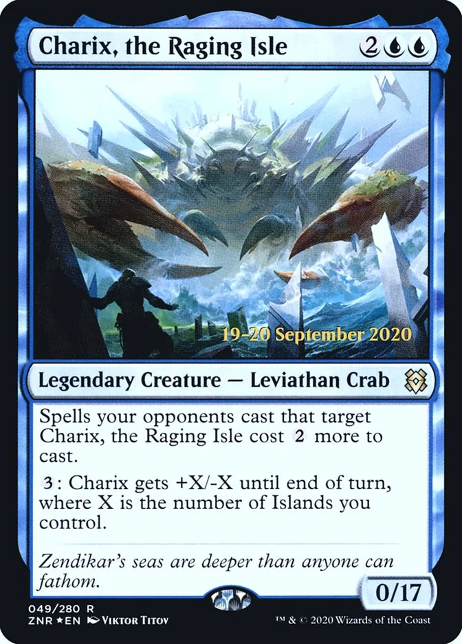 Charix, the Raging Isle 「PZNR/49s」「EN」