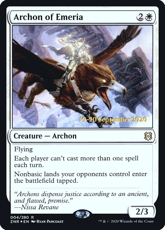 Archon of Emeria 「PZNR/4s」「EN」