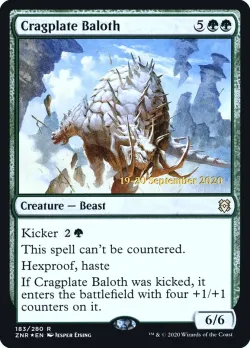 Cragplate Baloth #183s · Magic: The Gathering