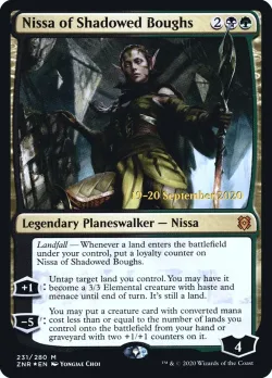 Nissa of Shadowed Boughs 「PZNR/231s」「EN」