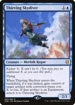 Thieving Skydiver #85p · Magic: The Gathering