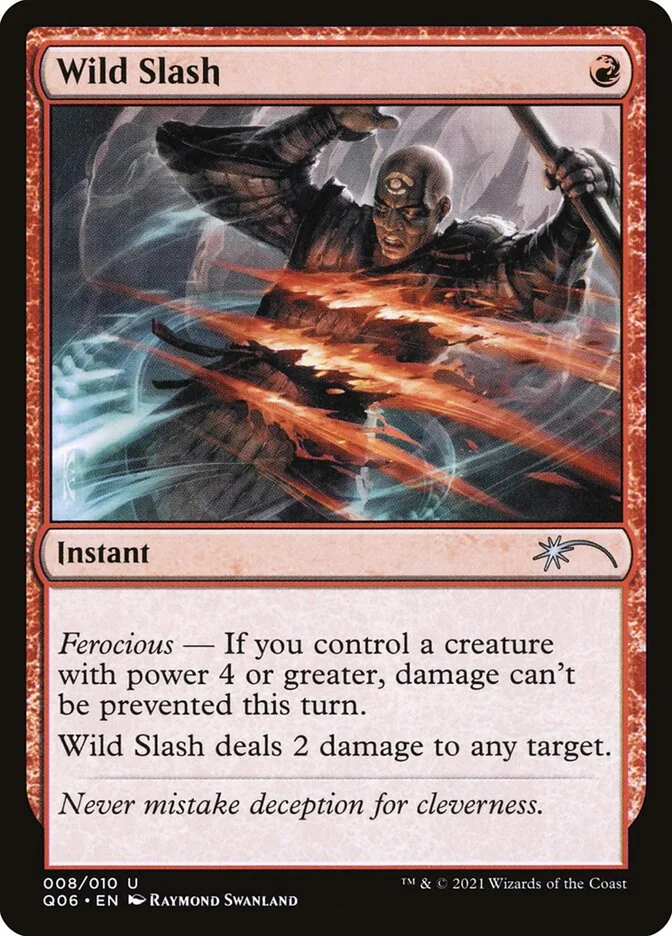Wild Slash 「Q06/8」「EN」
