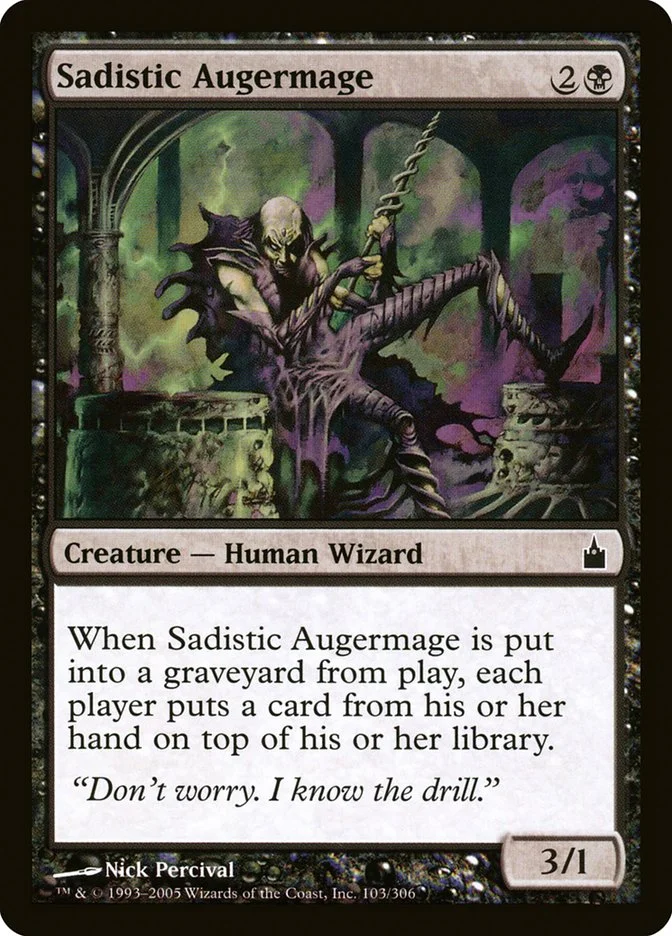 Sadistic Augermage 「RAV/103」「EN」