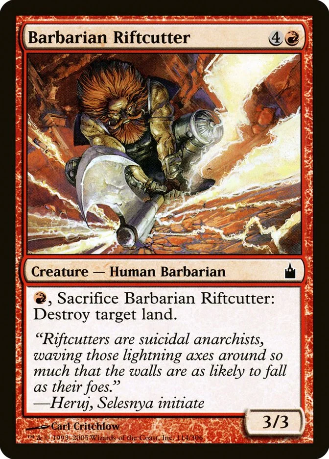 Barbarian Riftcutter 「RAV/114」「EN」