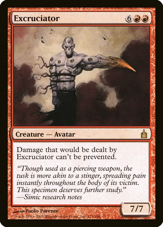 Excruciator 「RAV/121」「EN」