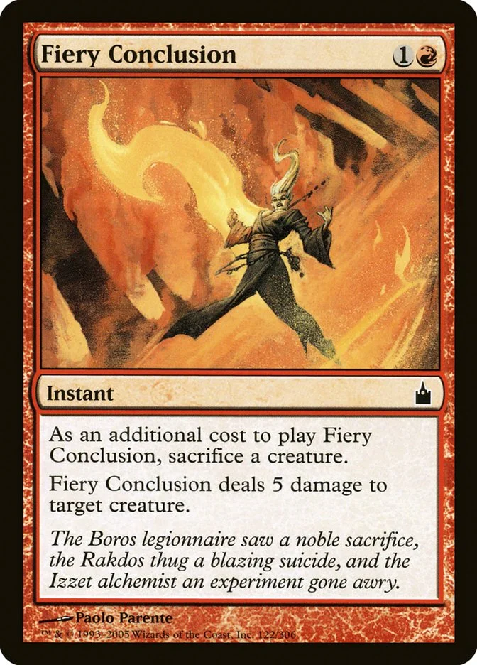 Fiery Conclusion 「RAV/122」「EN」