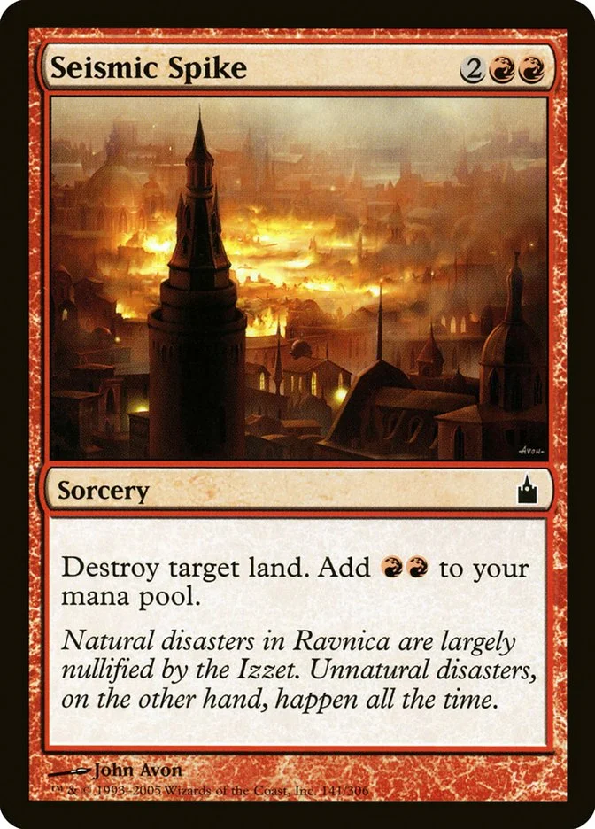 Seismic Spike 「RAV/141」「EN」