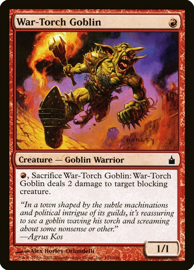 War-Torch Goblin 「RAV/151」「EN」