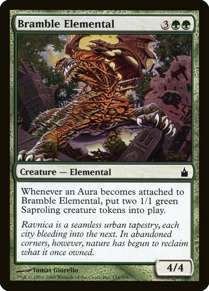Bramble Elemental 「RAV/154」「EN」