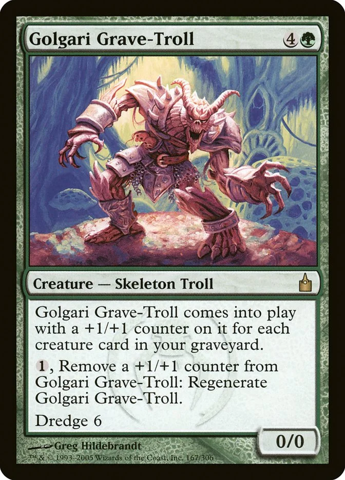 Golgari Grave-Troll 「RAV/167」「EN」