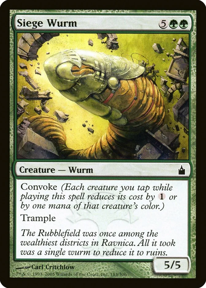 Siege Wurm 「RAV/183」「EN」